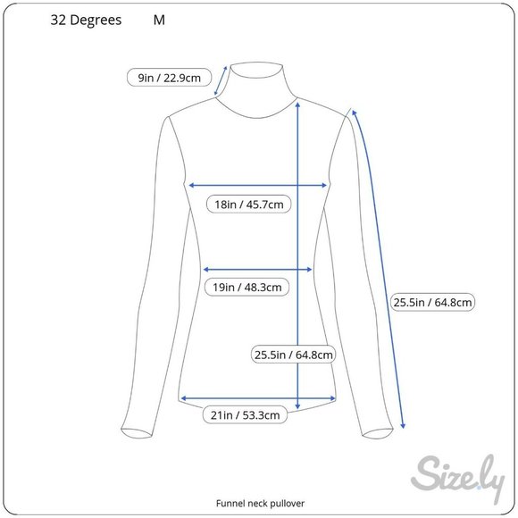 32 Degrees Heat Funnel Neck Top Womens Size M - Picture 12 of 12